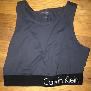 calvin klein sports bra